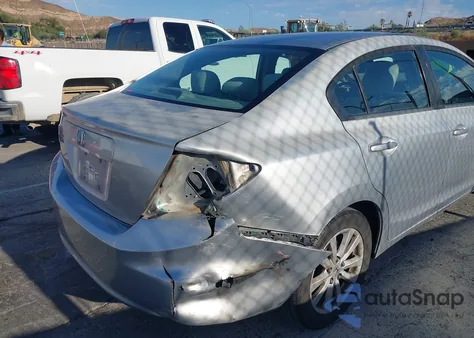 2012 Honda Civic Ex from USA, damaged, VIN 2HGFB2F85CH302592